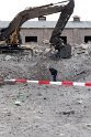 Luftmine bei Baggerarbeiten explodiert Euskirchen P115